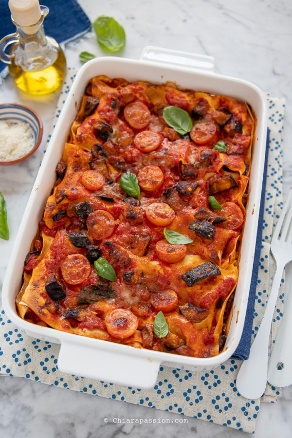 Lasagna Melanzana e Pomodoro