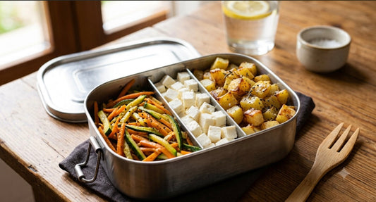 Patate al forno, julienne e feta