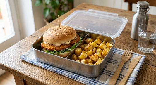 Panino con cotoletta e patate