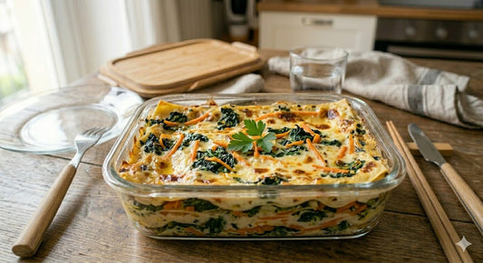 Lasagna con verdure e besciamella